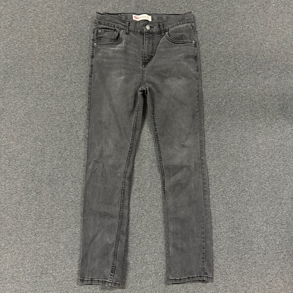 Levi's Other - Modern Levis 512 Slim Taper Jeans Boys 16 Gray Good Washed Denim Pants